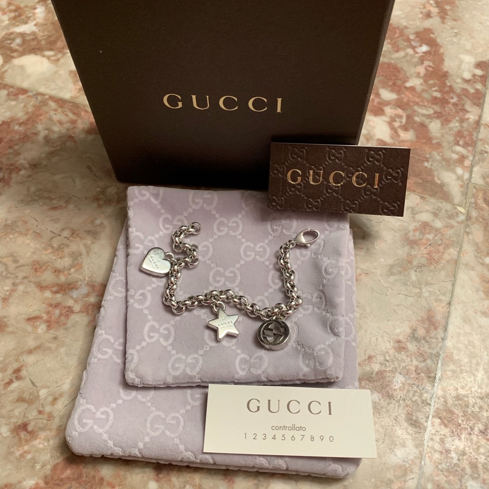 💯 Authentic Gucci Charm Bracelet